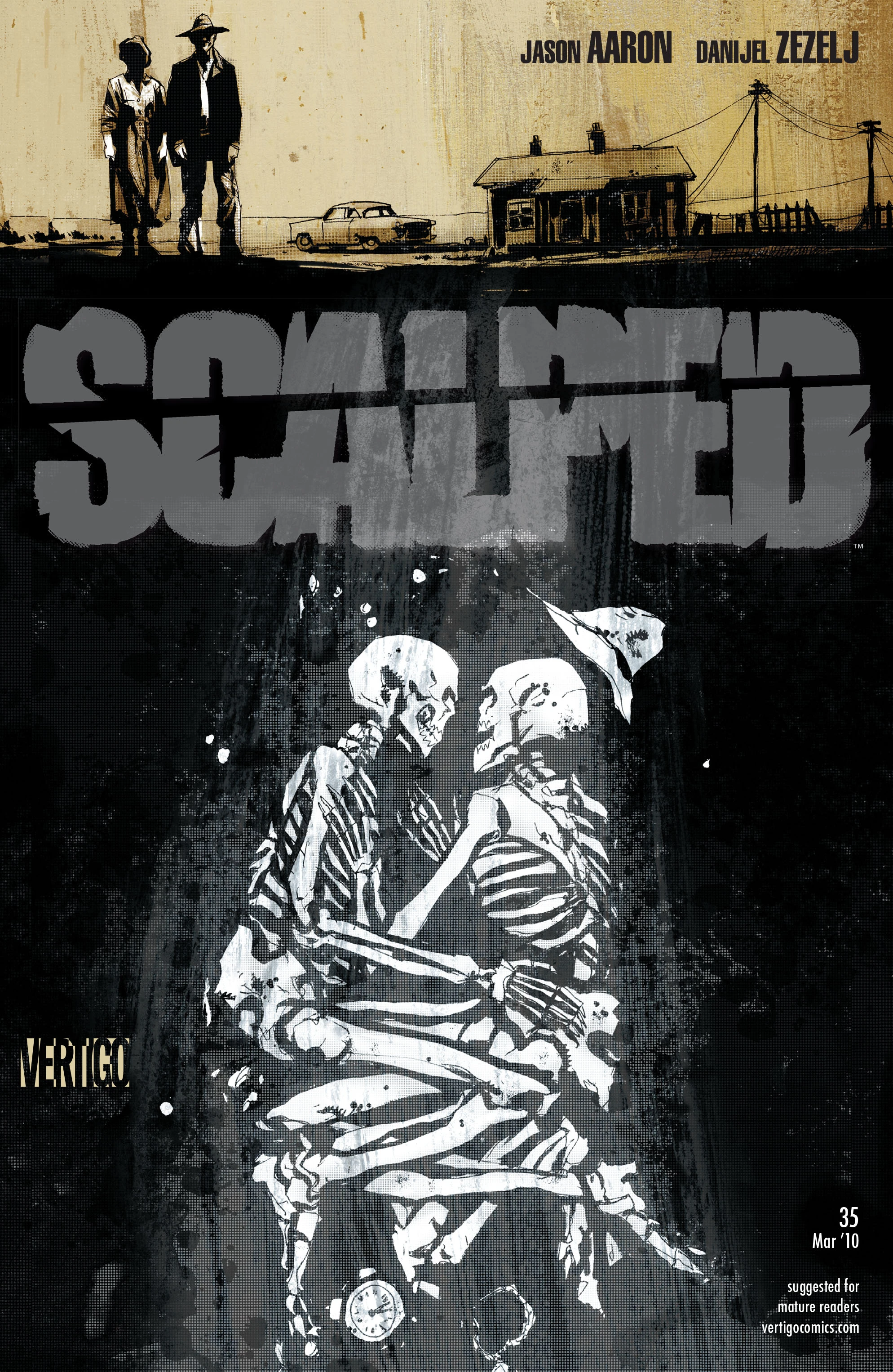 Scalped #35 (DC, 2010 — Cover A) cover
